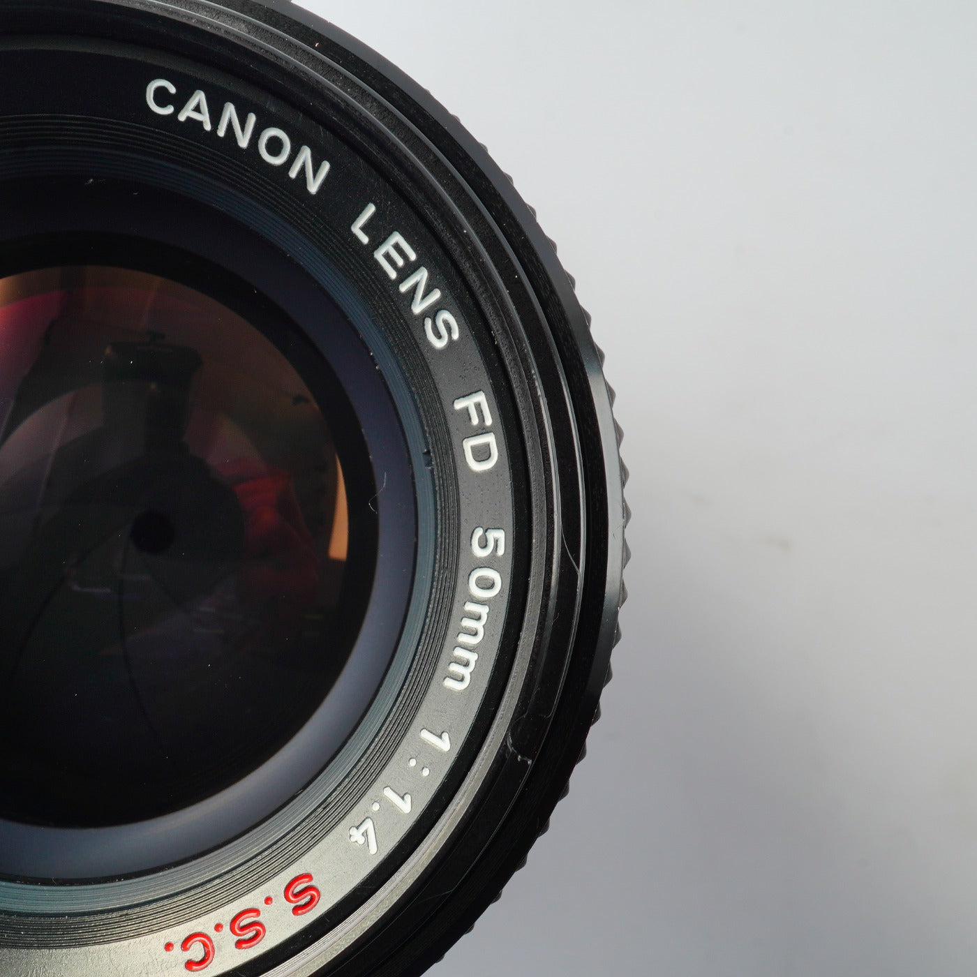 Canon FD 50mm F/1.4 SSC s.s.c. "A" 単焦点レンズ