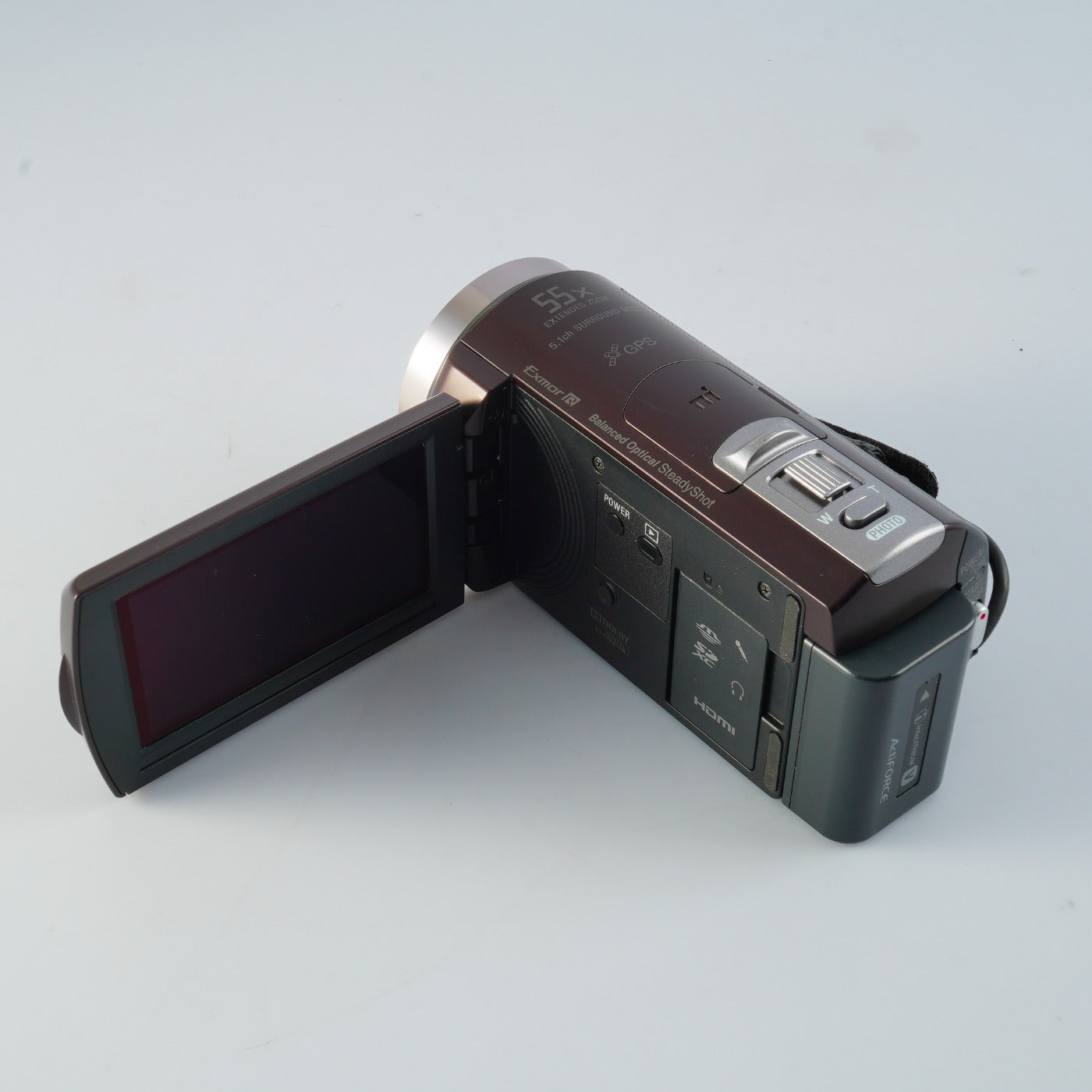 SONY HDR-CX430V Violet デジタルムービーカメラ