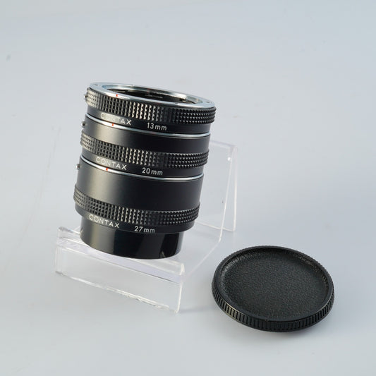 CONTAX Extension Tube Set 13mm 20mm 27mm カメラ関連アクセサリー