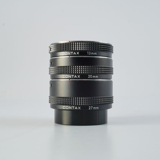 CONTAX Extension Tube Set 13mm 20mm 27mm カメラ関連アクセサリー