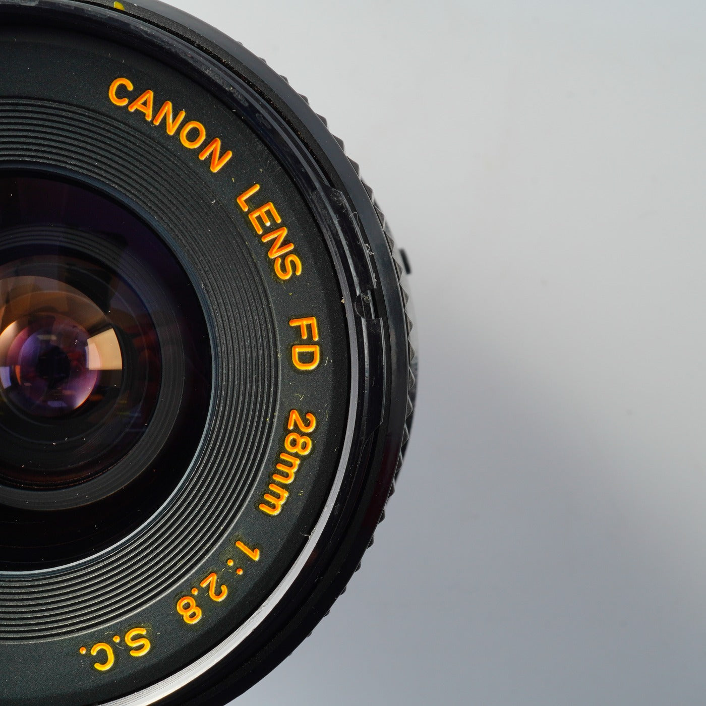 Canon FD 28mm F/2.8 S.C. 単焦点レンズ