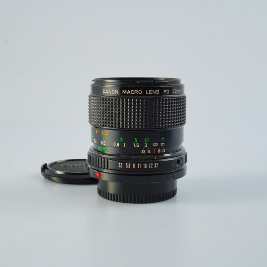 Canon New FD 50mm F/3.5 Macro マクロレンズ