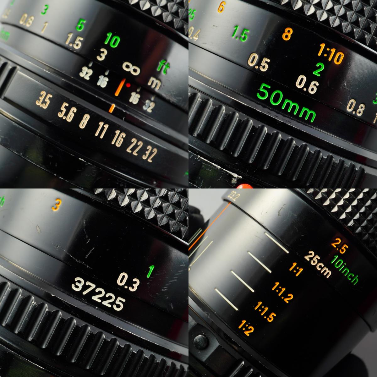 Canon New FD 50mm F/3.5 Macro マクロレンズ