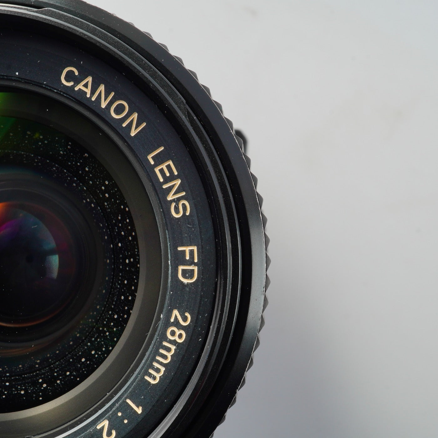 【ジャンク】 Canon New FD NFD 28mm F/2 単焦点レンズ