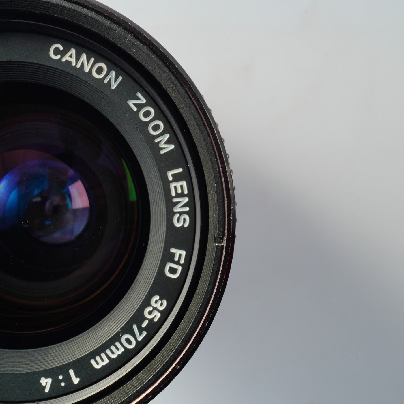 Canon FD 35-70mm F/4 ズームレンズ