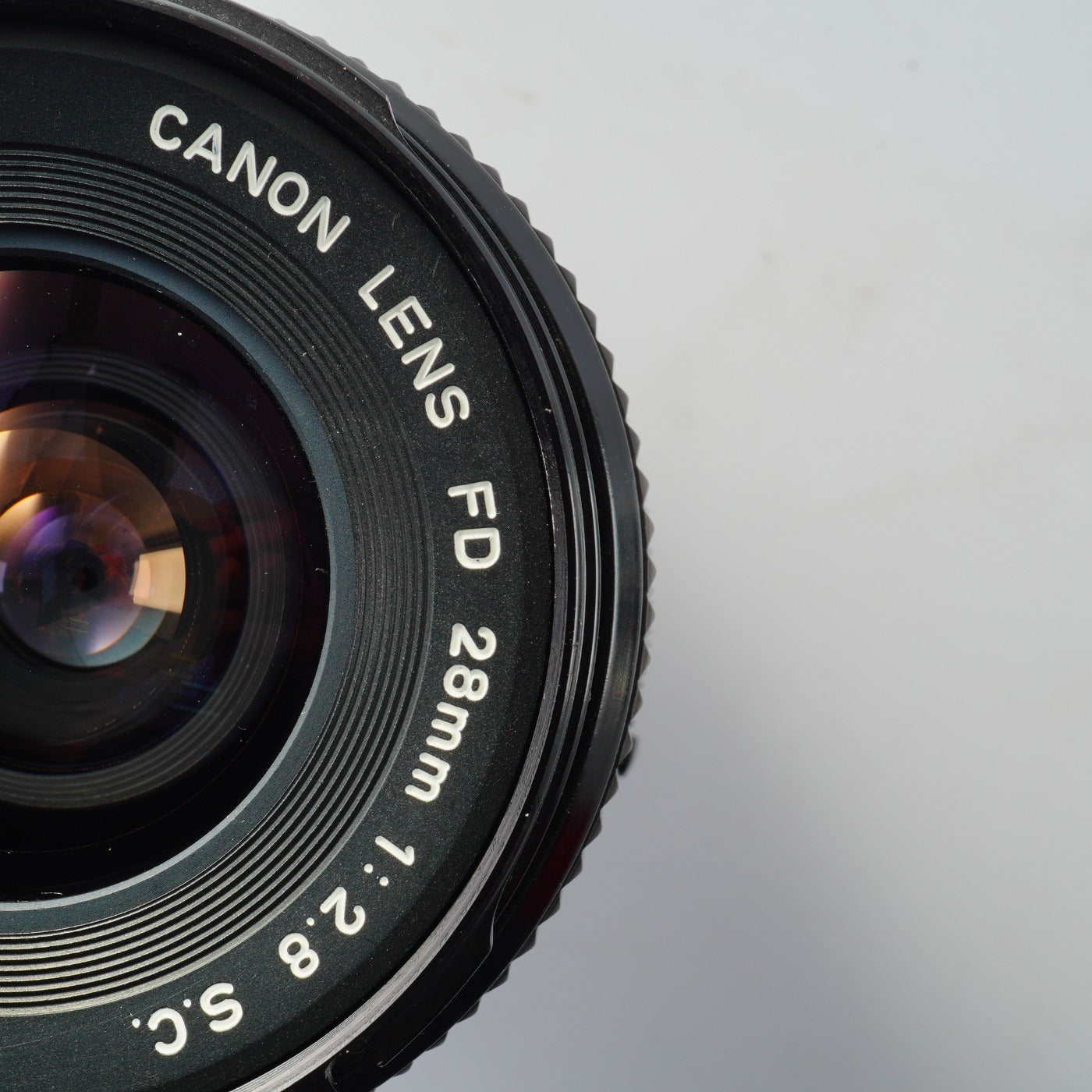 Canon FD 28mm F/2.8 S.C. 単焦点レンズ