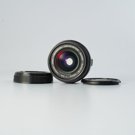 OLYMPUS OM-SYSTEM ZUIKO AUTO-W 28mm F/2.8 単焦点レンズ