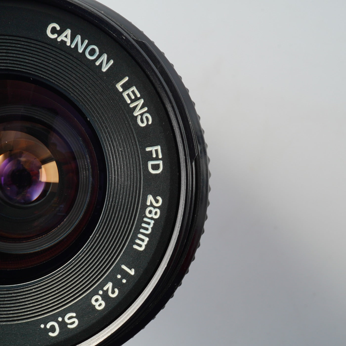 Canon FD 28mm F/2.8 S.C. 単焦点レンズ