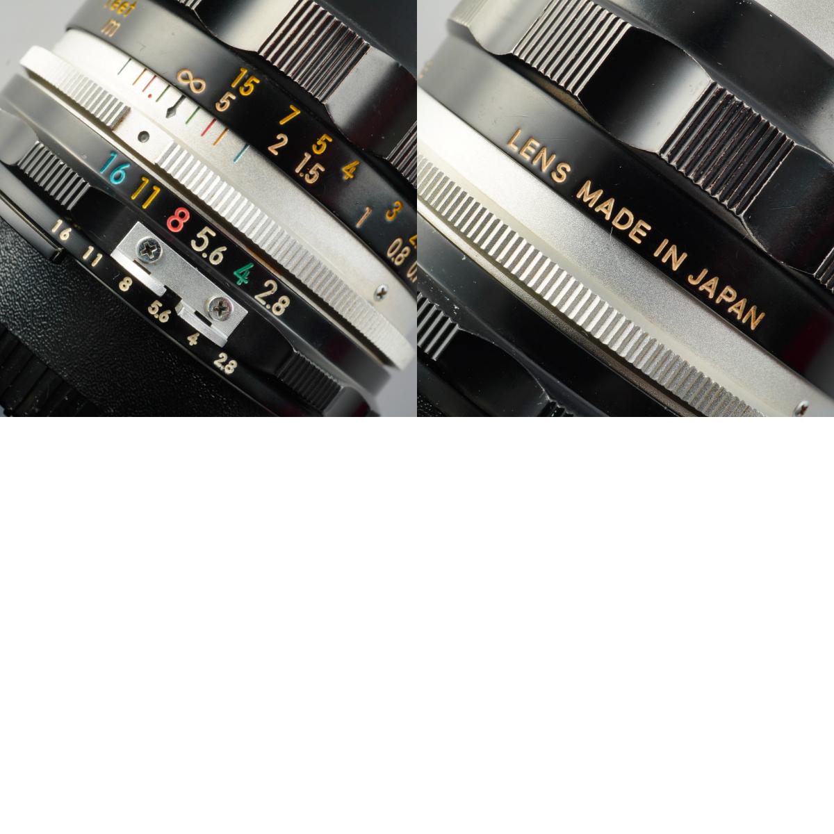 Nikon Ai改 NIKKOR-S Auto 35mm F/2.8 単焦点レンズ