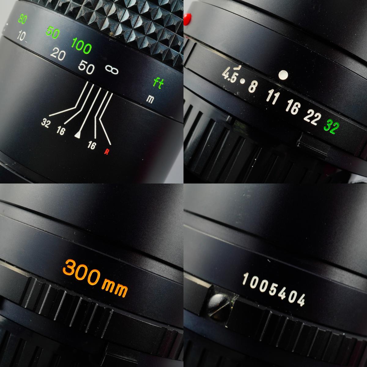 MINOLTA MD TELE ROKKOR 300mm F/4.5 単焦点レンズ