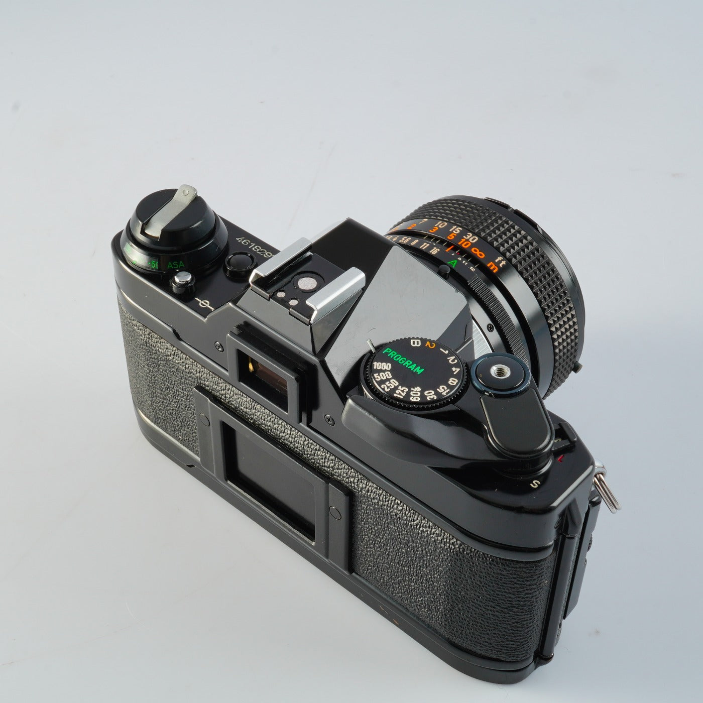 【CLA’d】 Canon AE-1 Program Black + FD 50mm F/1.4 S.S.C. MF フィルム一眼レフカメラ