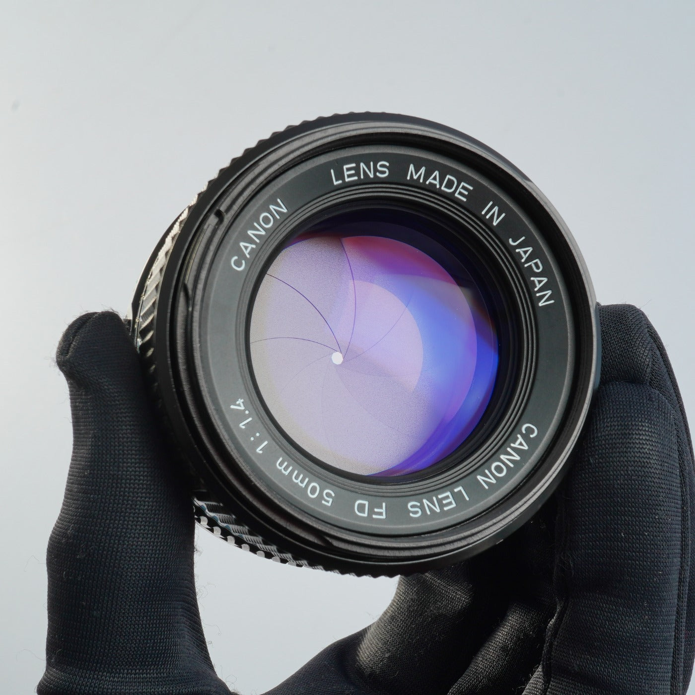 【CLA’d】 Canon AE-1 Program Black + New FD 50mm F/1.4 MF フィルム一眼レフカメラ