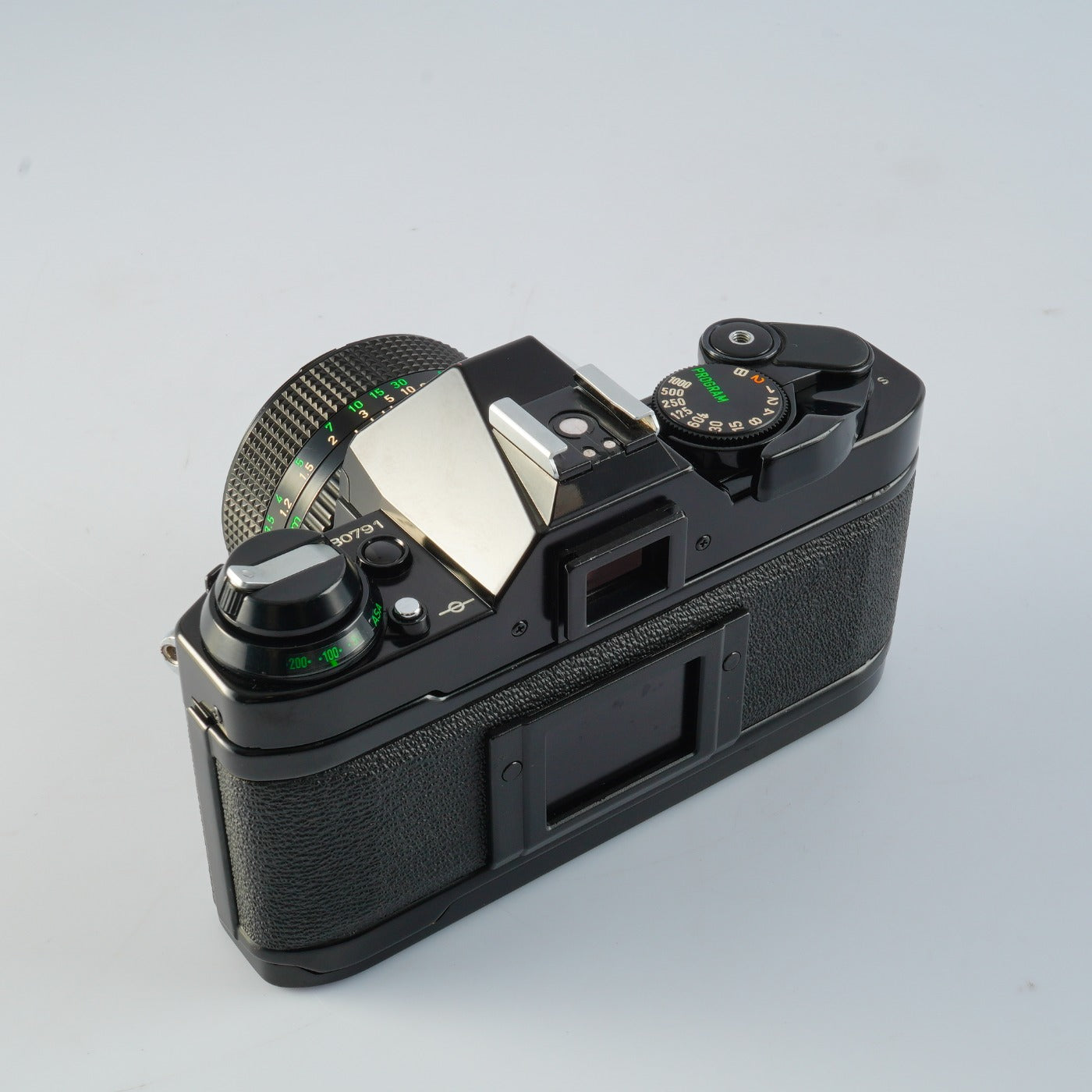 【CLA’d】 Canon AE-1 Program Black + New FD 50mm F/1.4 MF フィルム一眼レフカメラ