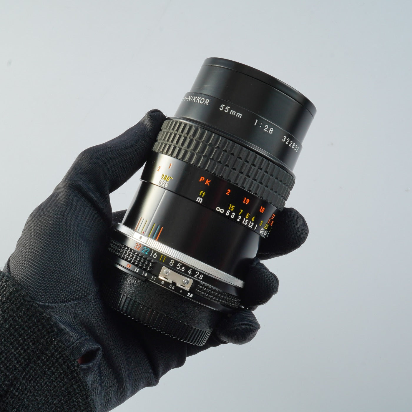 Nikon Ai-s Micro NIKKOR 55mm F/2.8 + PK-13-12-11A マクロレンズ