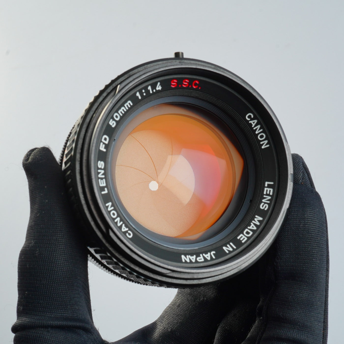 【CLA’d】 Canon AE-1 Program Black + FD 50mm F/1.4 S.S.C. MF フィルム一眼レフカメラ