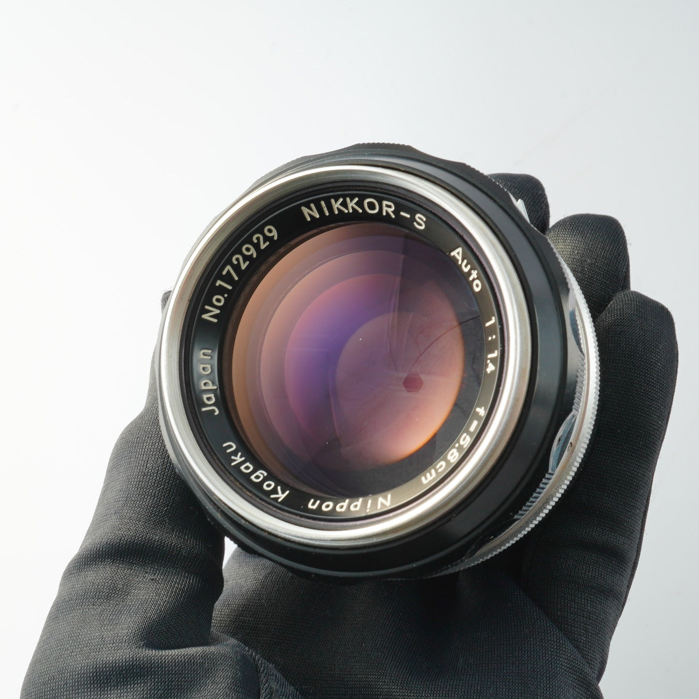 Nikon Nikkor-S Auto 5.8cm 58mm F/1.4 PAD PEND 非Ai 単焦点レンズ