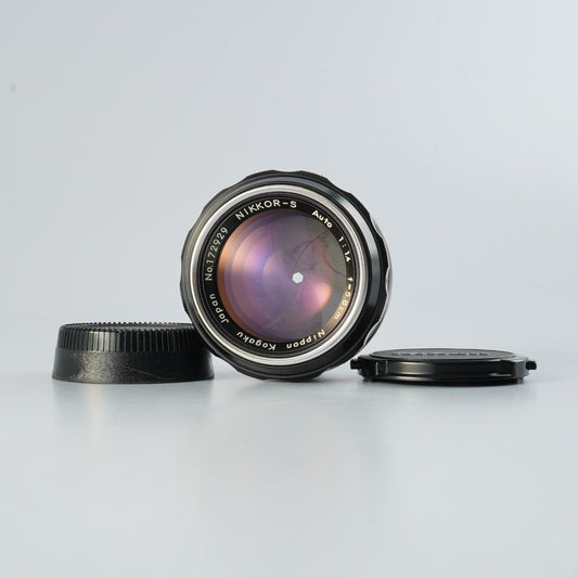 Nikon Nikkor-S Auto 5.8cm 58mm F/1.4 PAT PEND 非Ai 単焦点レンズ
