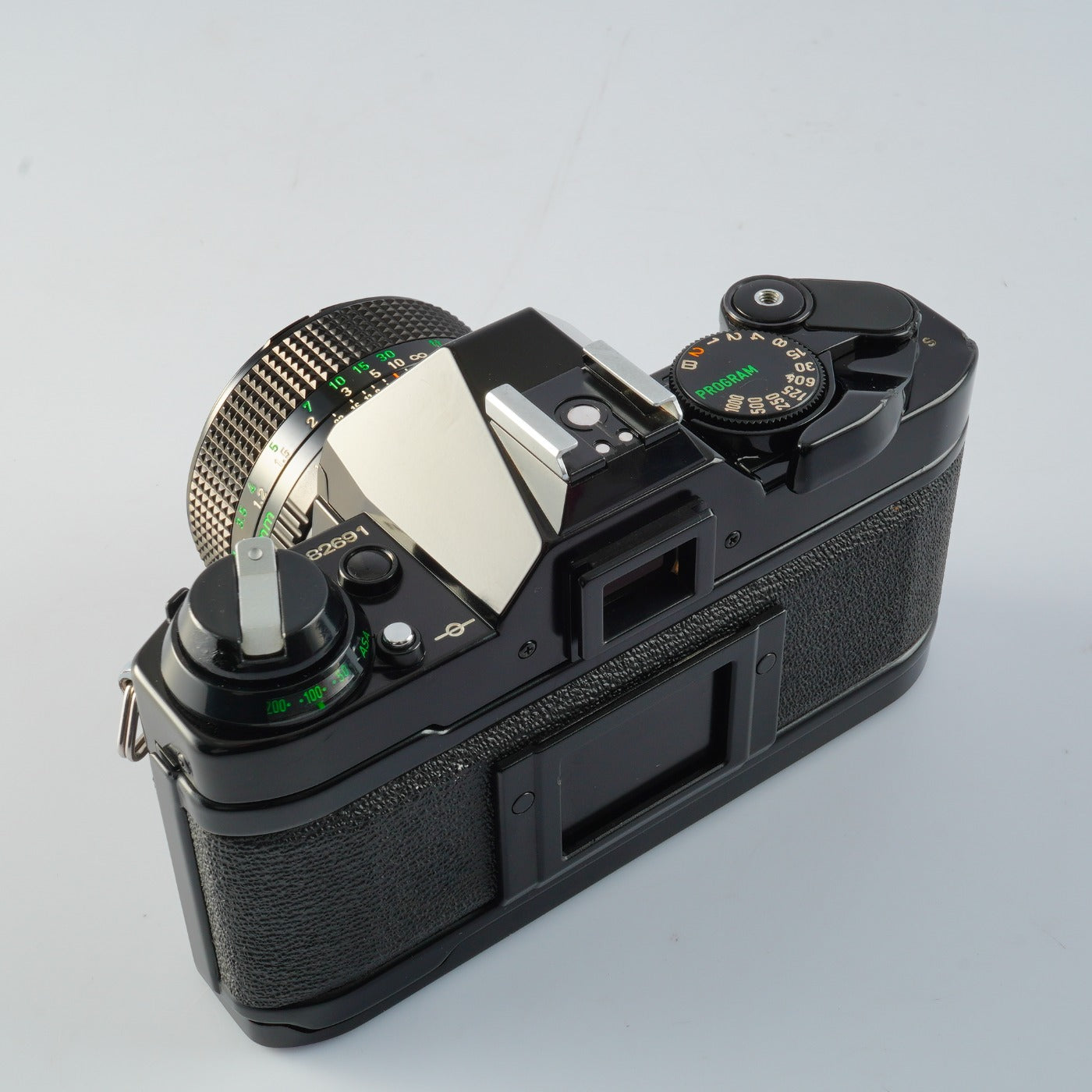 【CLA’d】 Canon AE-1 Program Black + NEW FD 50mm F/1.4 MF フィルム一眼レフカメラ