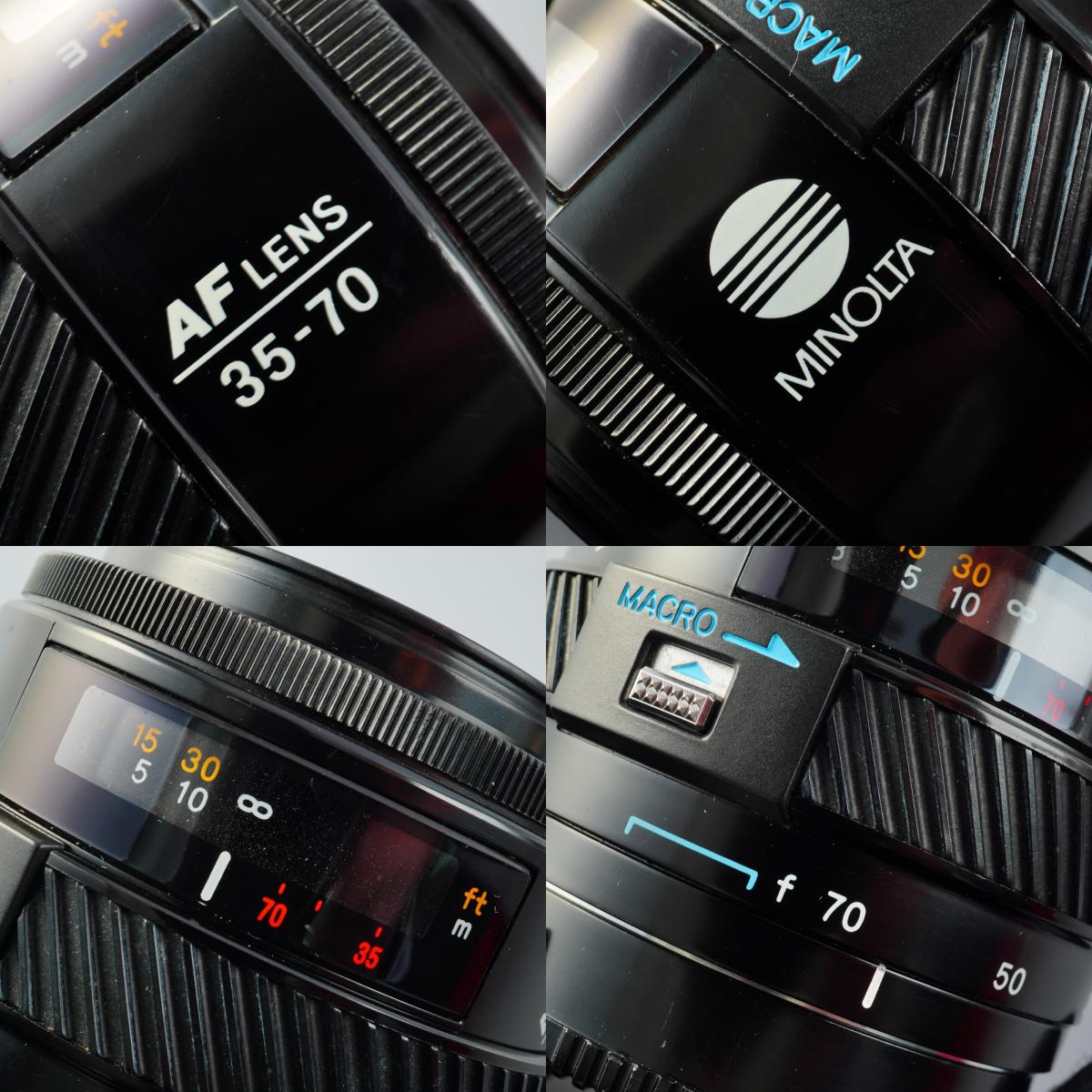 MINOLTA AF Zoom 35-70mm F/4 Macro ズームレンズ