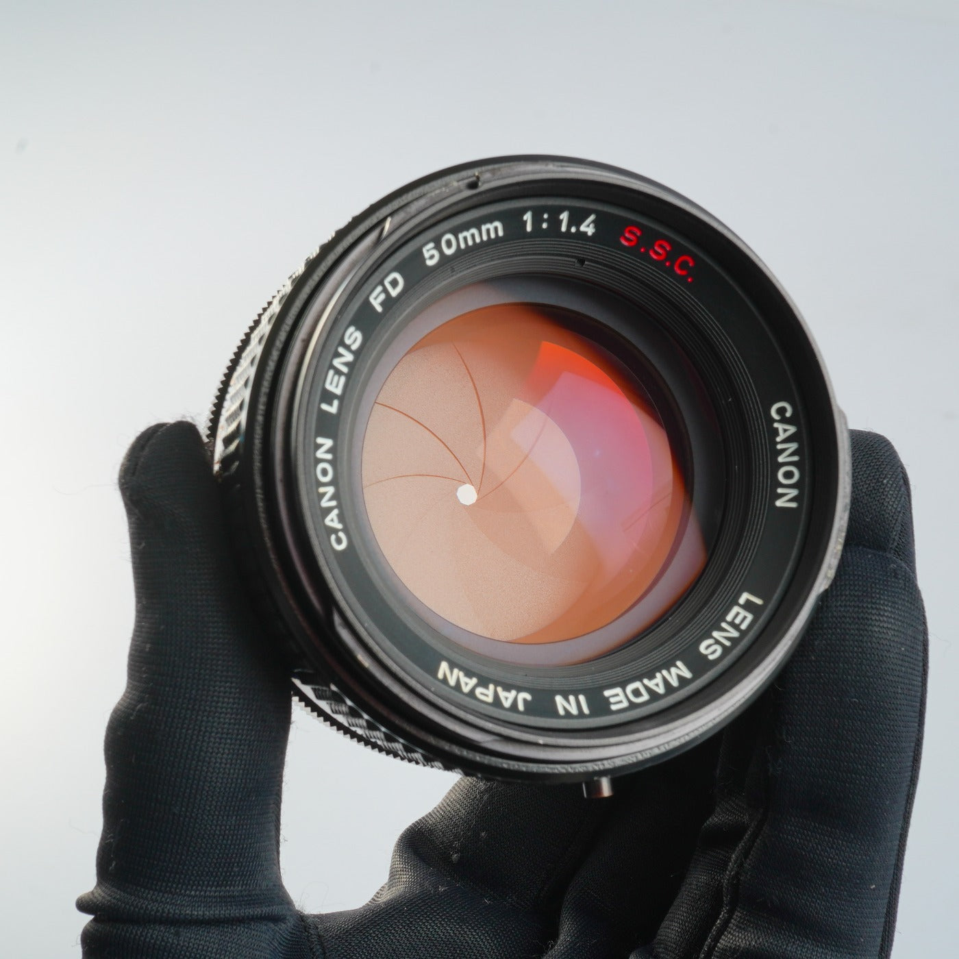 【CLA’d】 Canon AE-1 Program Black + FD 50mm F/1.4 S.S.C. MF フィルム一眼レフカメラ