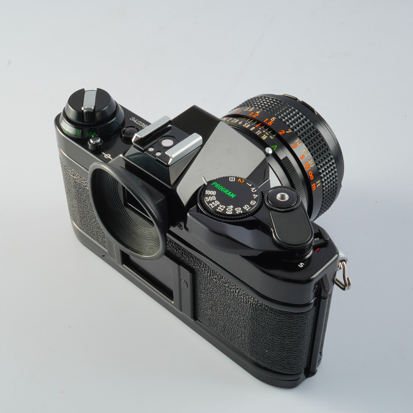 【CLA’d】 Canon AE-1 Program Black + FD 50mm F/1.4 S.S.C. MF フィルム一眼レフカメラ