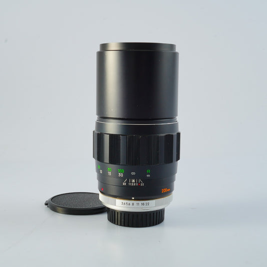 MINOLTA MC Tele Rokkor-QF 200mm F/3.5 単焦点レンズ