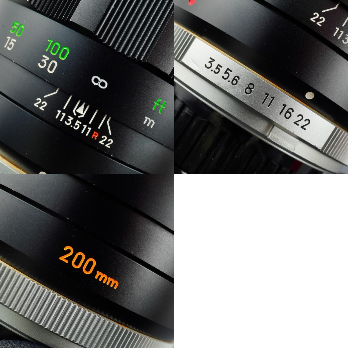 MINOLTA MC Tele Rokkor-QF 200mm F/3.5 単焦点レンズ