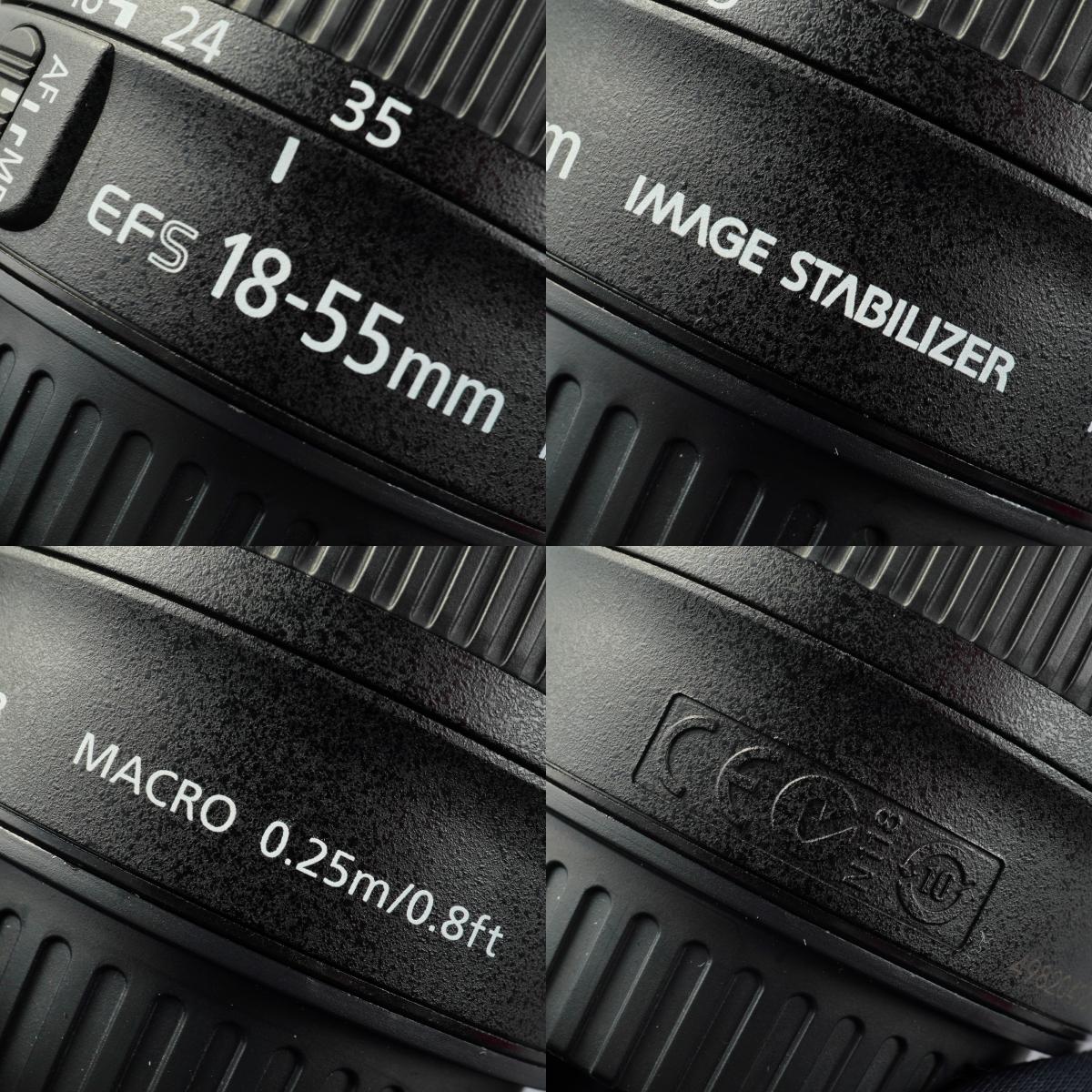 Canon EF-S 18-55mm f/3.5-5.6 IS STM ズームレンズ