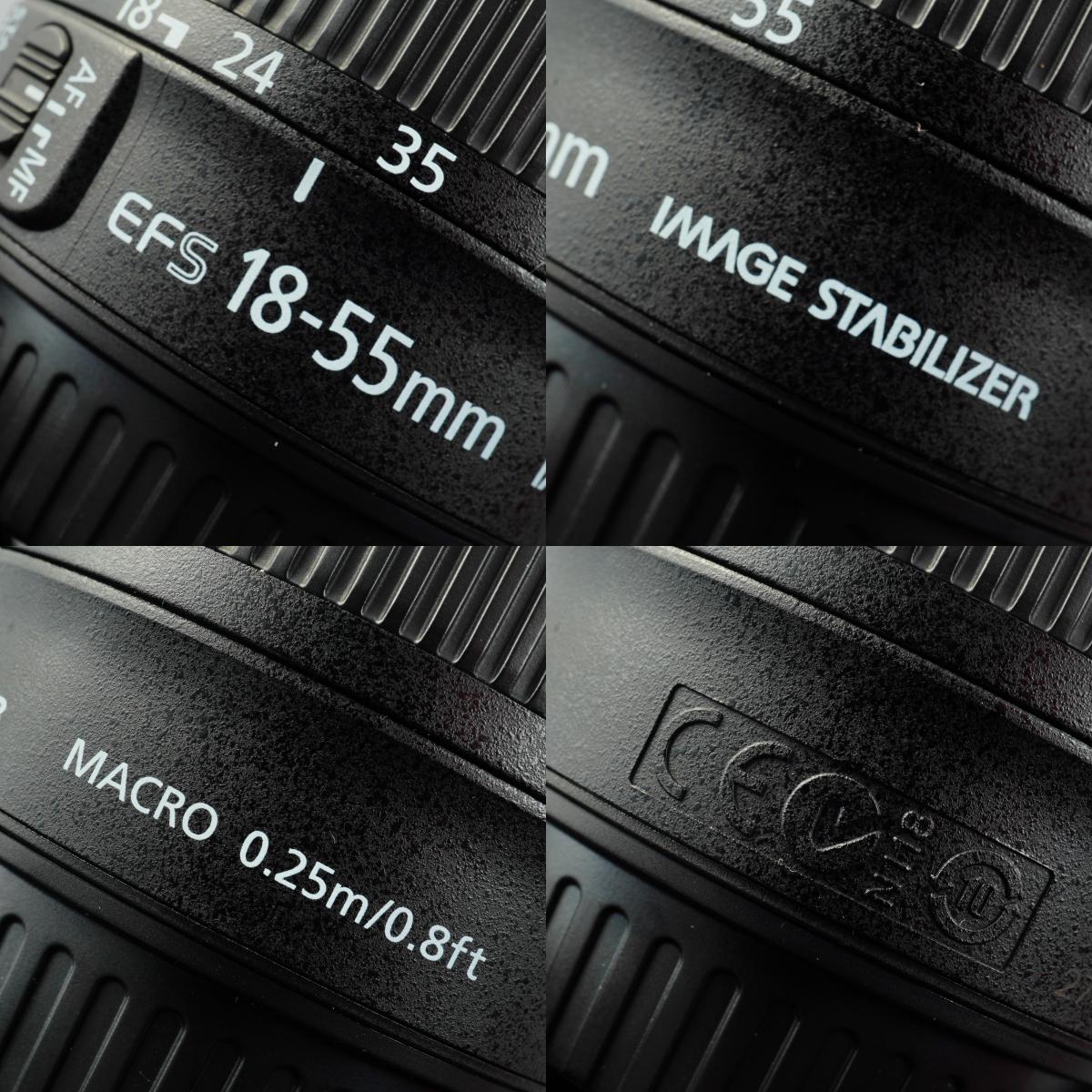 Canon EF-S 18-55mm f/3.5-5.6 IS STM ズームレンズ