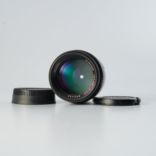 Nikon Ai-S NIKKOR 105mm F/2.5 単焦点レンズ