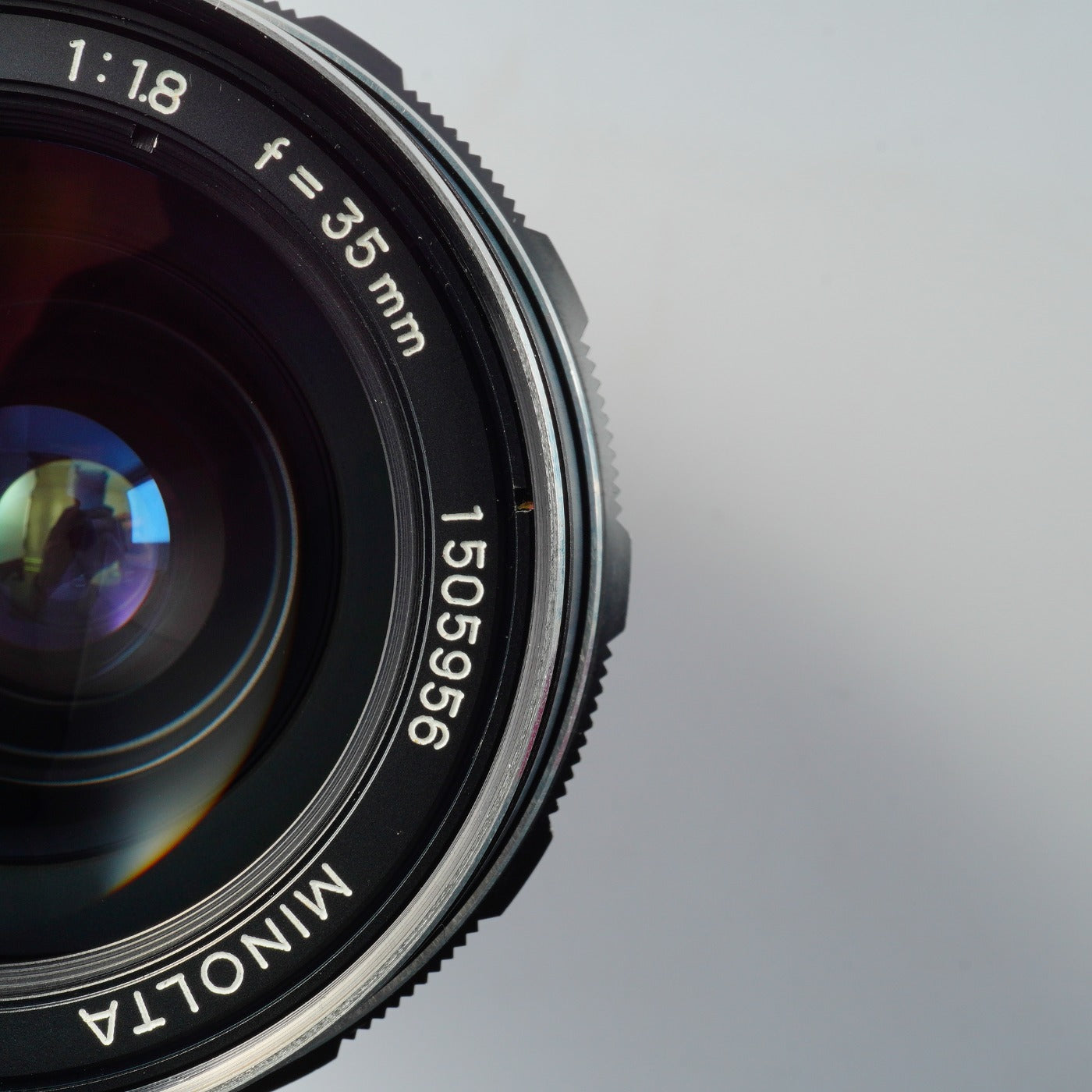 MINOLTA MC W.ROKKOR HH 35mm F/1.8 単焦点レンズ