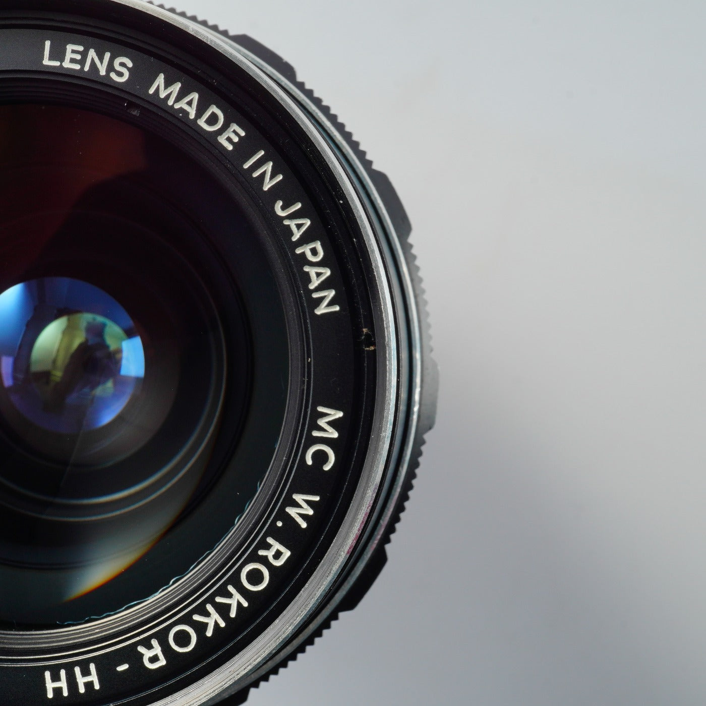 MINOLTA MC W.ROKKOR HH 35mm F/1.8 単焦点レンズ