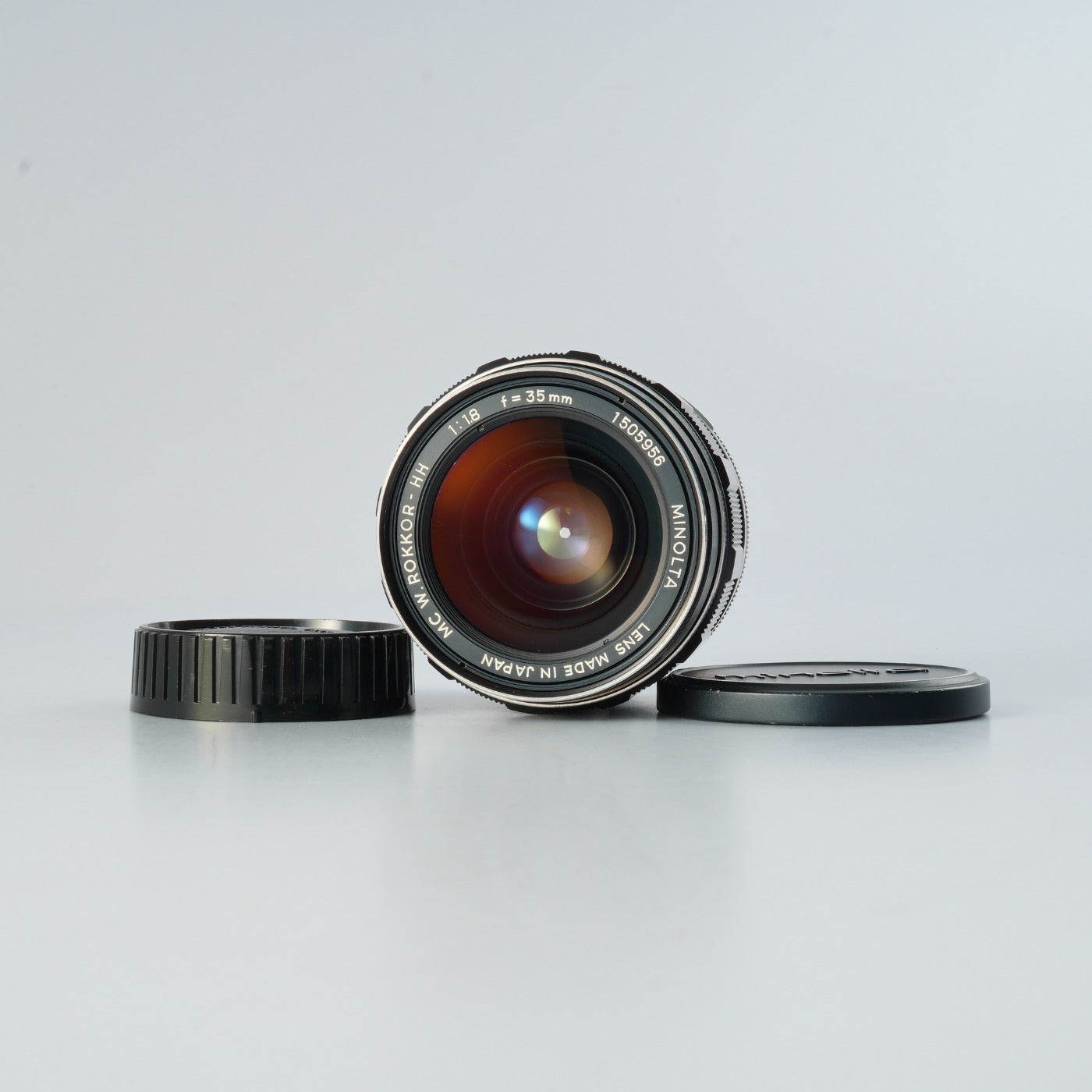 MINOLTA MC W.ROKKOR HH 35mm F/1.8 単焦点レンズ