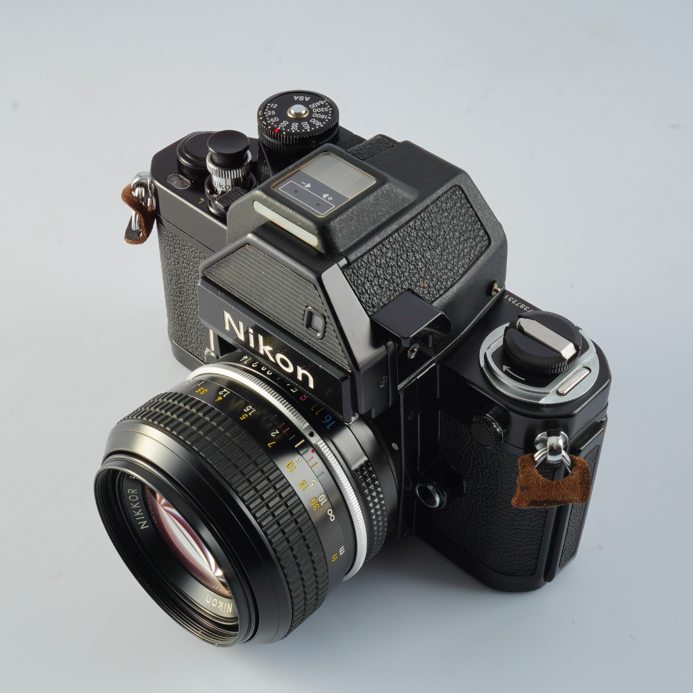 【SERVICED & TESTED】 Nikon F2 Photomic S DP-2 Black + New NIKKOR 非Ai 50mm F/1.4 MF フィルム一眼レフカメラ