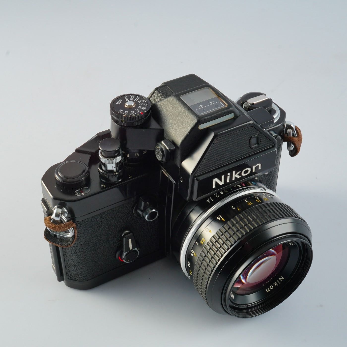 【SERVICED & TESTED】 Nikon F2 Photomic S DP-2 Black + New NIKKOR 非Ai 50mm F/1.4 MF フィルム一眼レフカメラ