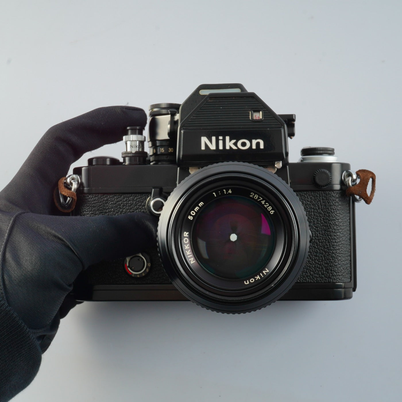 【SERVICED & TESTED】 Nikon F2 Photomic S DP-2 Black + New NIKKOR 非Ai 50mm F/1.4 MF フィルム一眼レフカメラ
