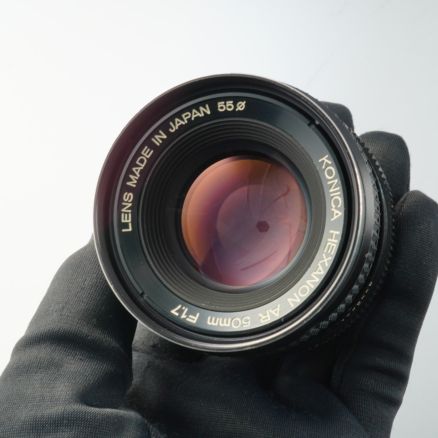 Konica Hexanon AR 50mm F/1.7 単焦点レンズ