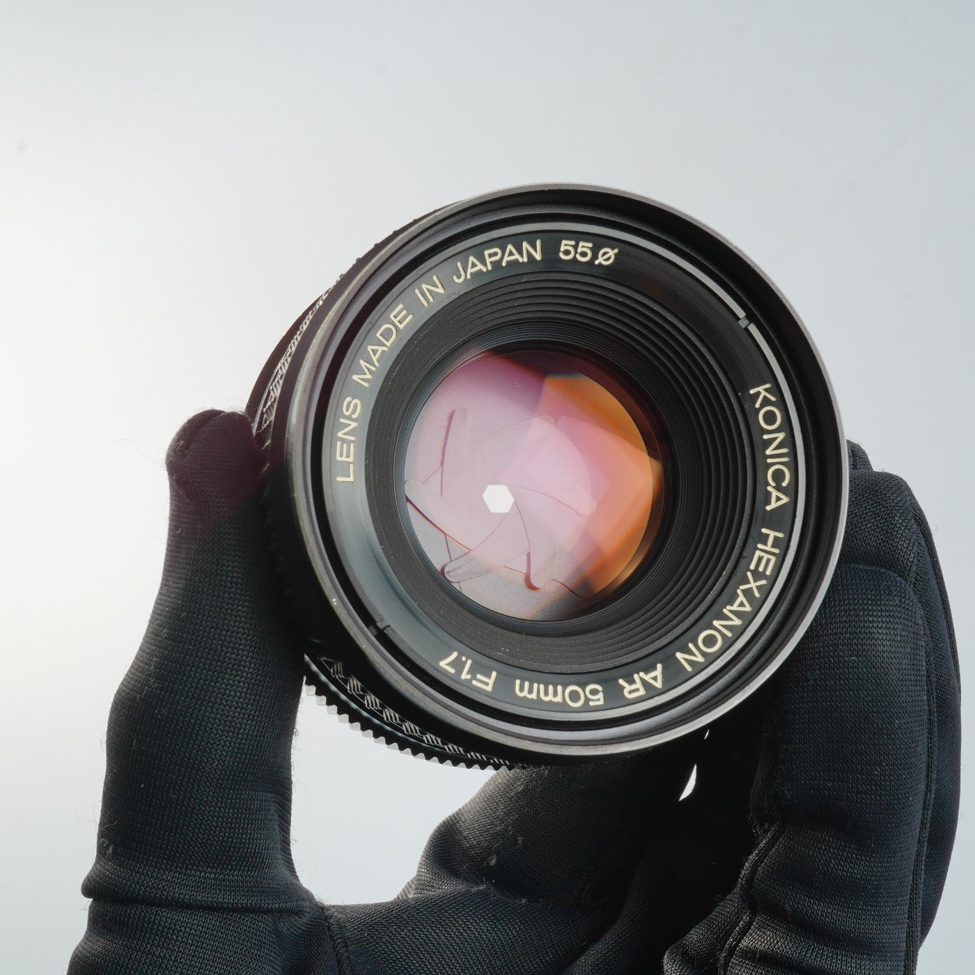 Konica Hexanon AR 50mm F/1.7 単焦点レンズ