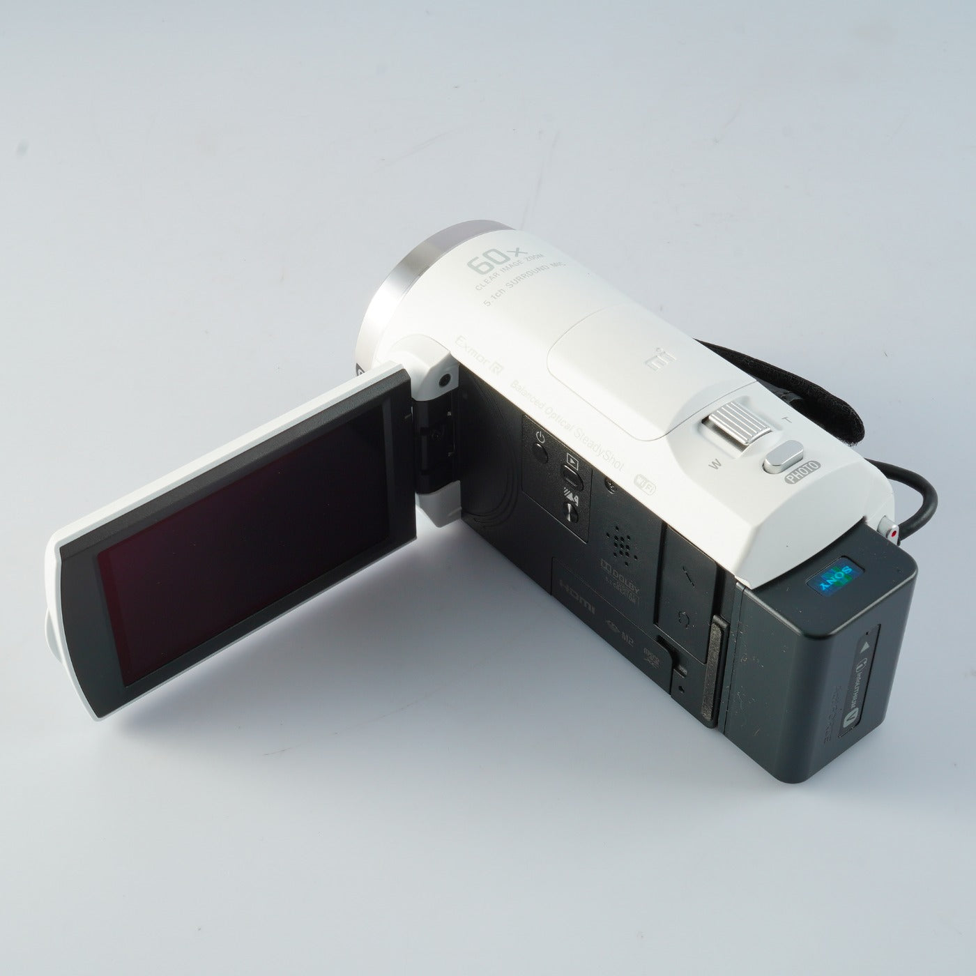 SONY HDR-CX680 White デジタルムービーカメラ