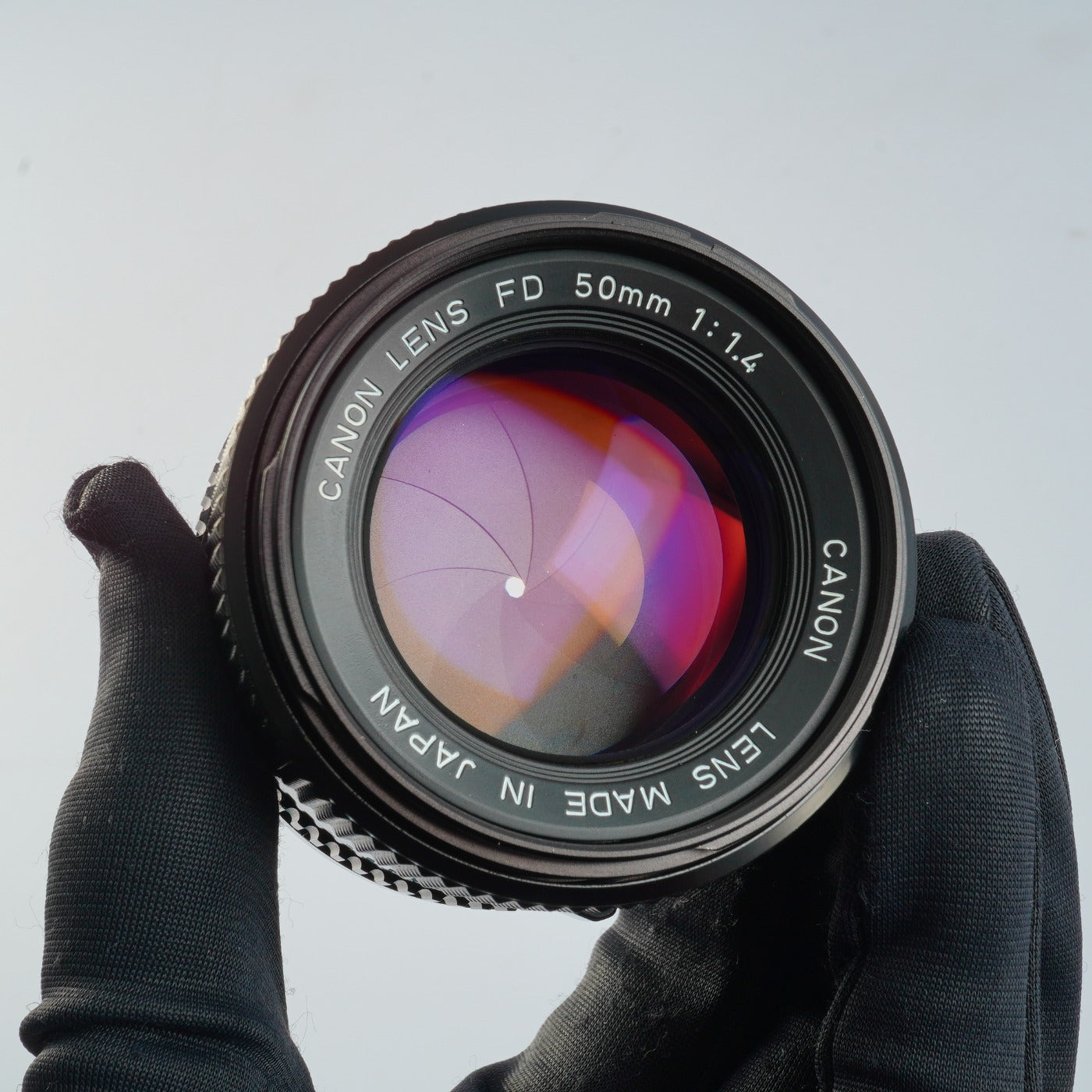 【CLA’d】 Canon AE-1 Program Black + New FD 50mm F/1.4 MF フィルム一眼レフカメラ