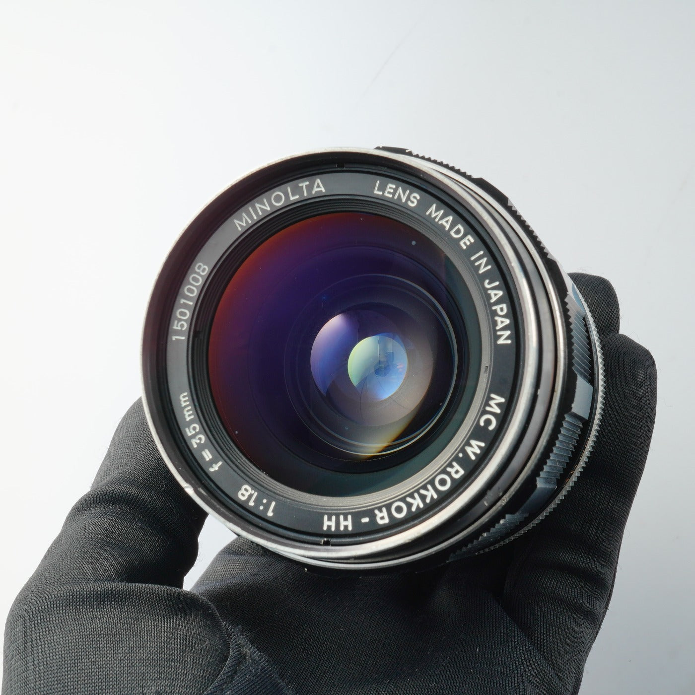 MINOLTA MC W.ROKKOR HH 35mm F/1.8 単焦点レンズ