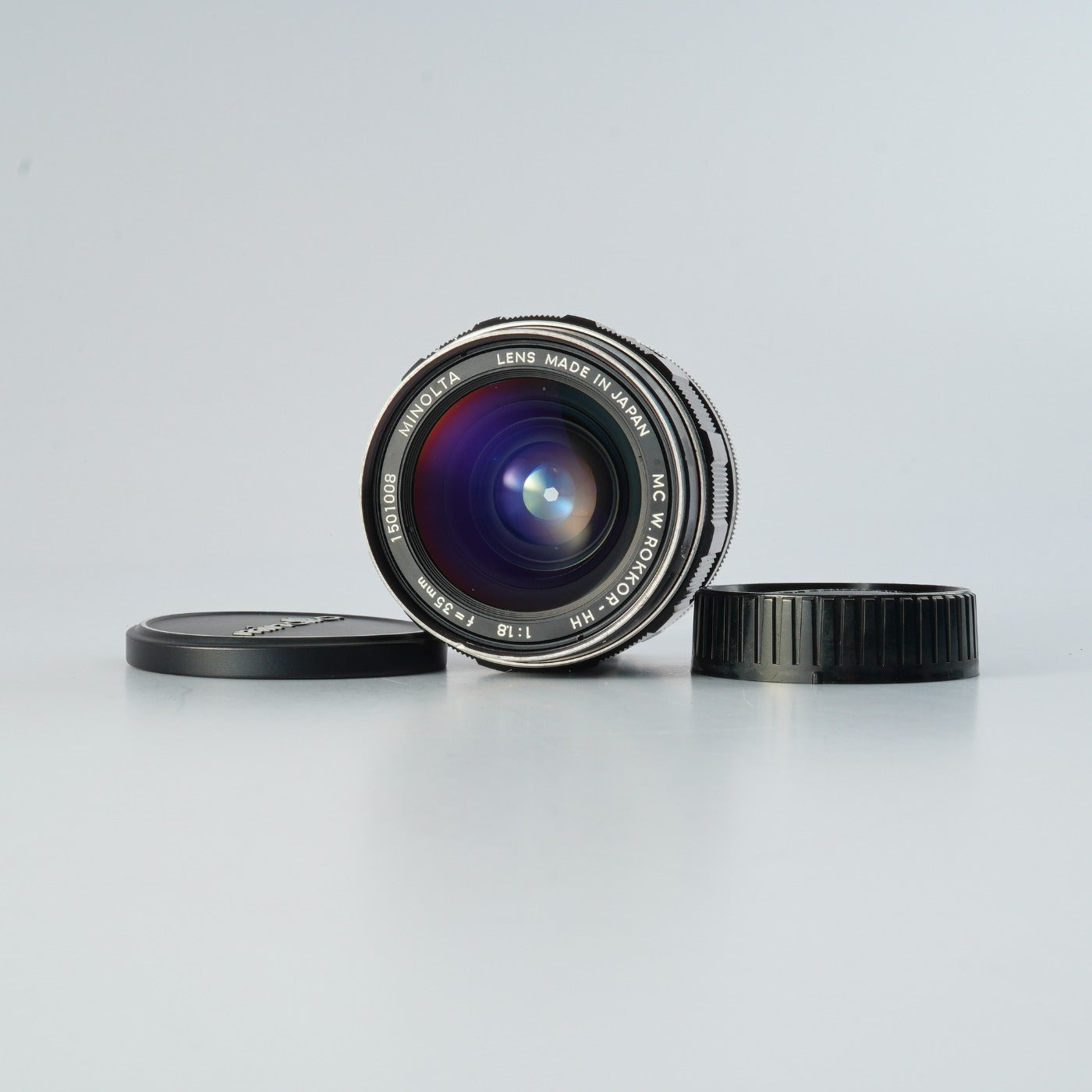 MINOLTA MC W.ROKKOR HH 35mm F/1.8 単焦点レンズ