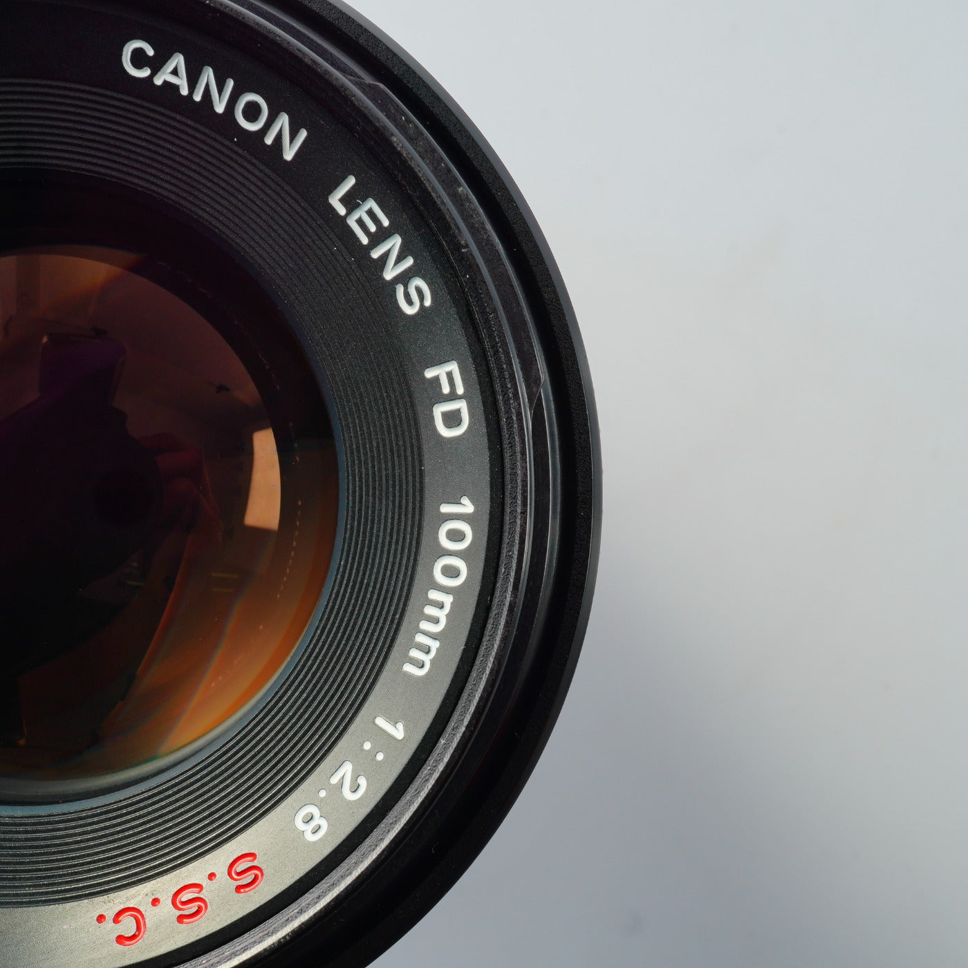 Canon FD 100mm F/2.8 S.S.C. 単焦点レンズ