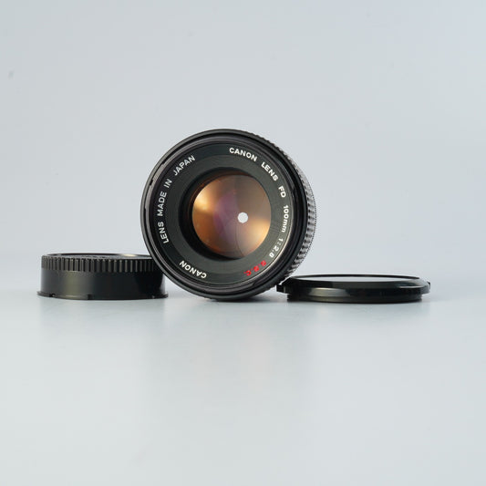 Canon FD 100mm F/2.8 S.S.C. 単焦点レンズ