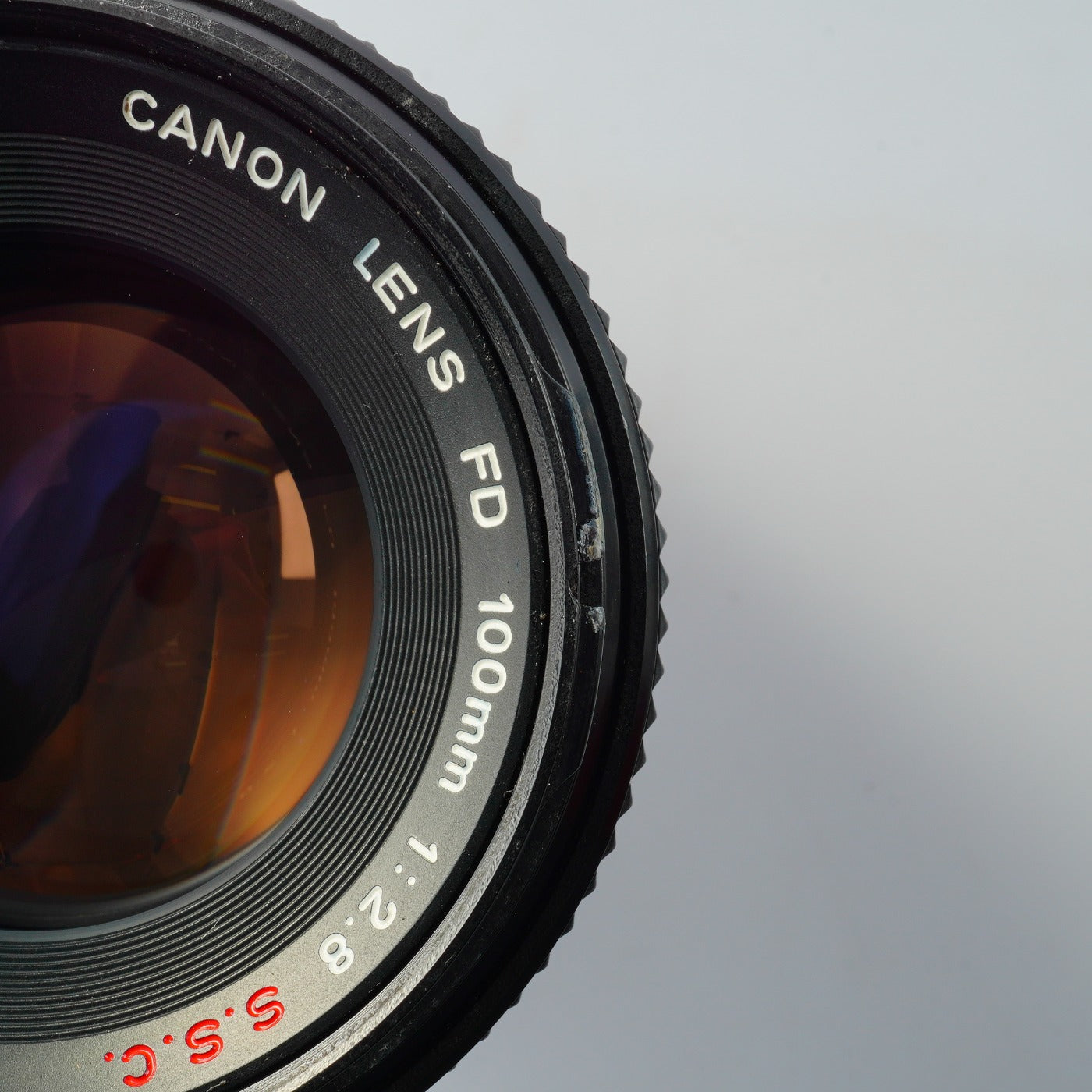Canon FD 100mm F/2.8 S.S.C. 単焦点レンズ
