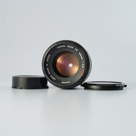 Canon FD 100mm F/2.8 S.S.C. 単焦点レンズ