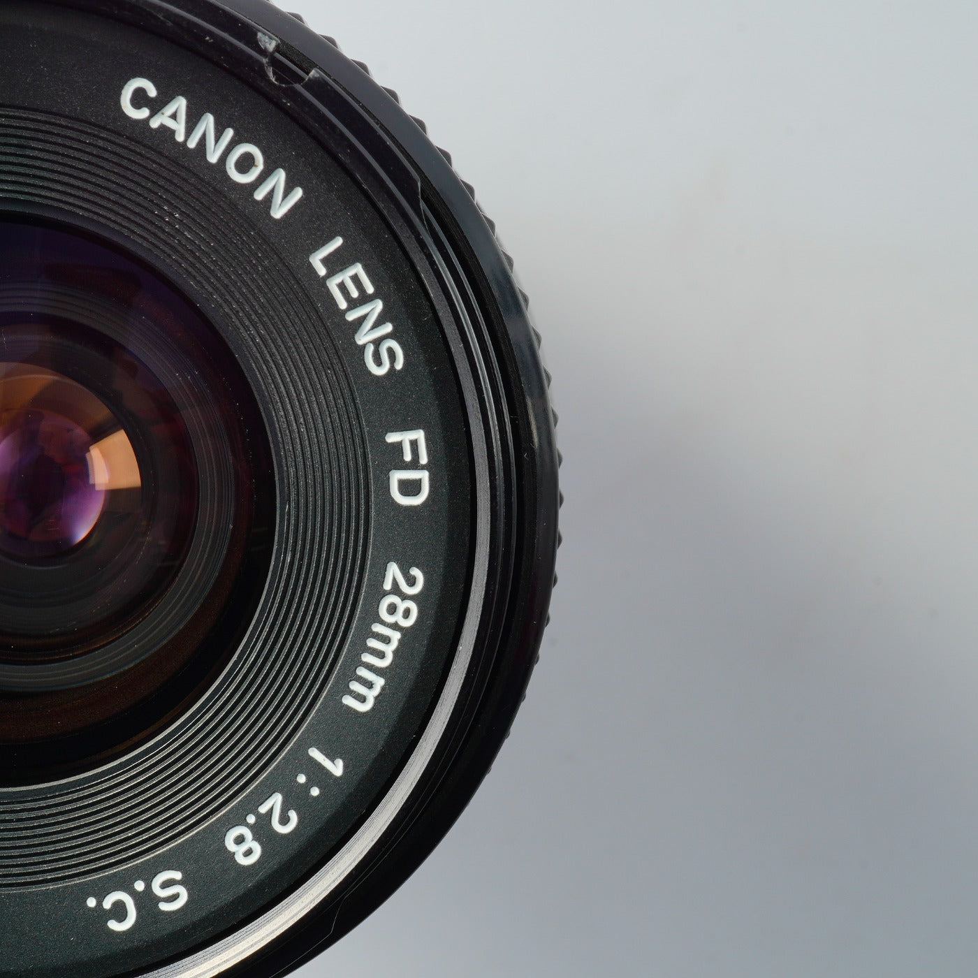 Canon FD 28mm F/2.8 S.C. 単焦点レンズ