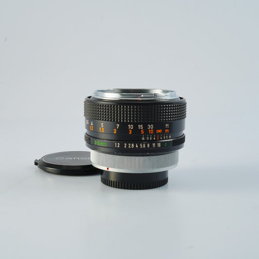 Canon FD 55mm F/1.2 "O" Mark 単焦点レンズ