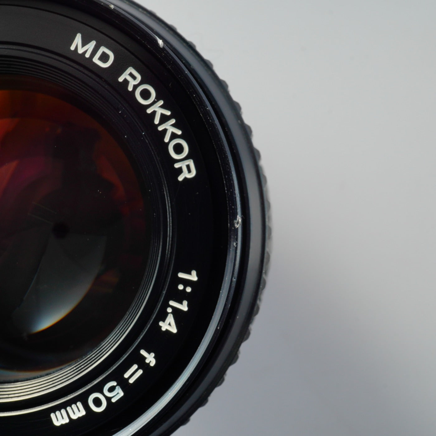 MINOLTA MD ROKKOR 50mm F/1.4 単焦点レンズ