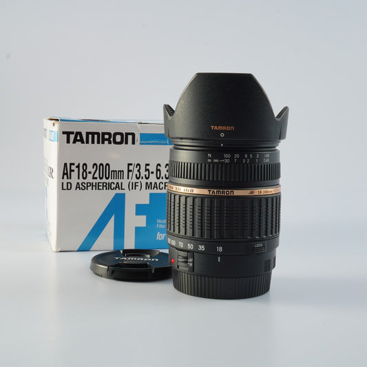 TAMRON AF 18-200mm F/3.5-6.3 XR Di II LD Aspherical [IF] MACRO (Canon EF用) ズームレンズ